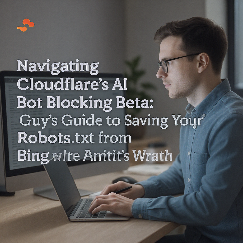 Navigating Cloudflare’s AI Bot Blocking Beta: A Guy’s Guide to Saving Your Robots.txt from Bing’s Wrath