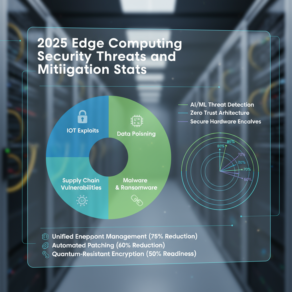"2025 edge computing security threats and mitigation stats."